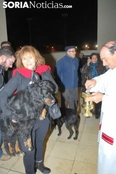 Una imagen de la bendición este miércoles. /SN