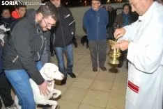 Una imagen de la bendición este miércoles. /SN