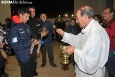 Una imagen de la bendición este miércoles. /SN