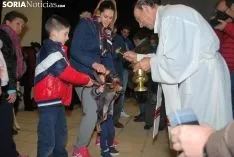 Una imagen de la bendición este miércoles. /SN