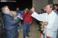 Una imagen de la bendición este miércoles. /SN