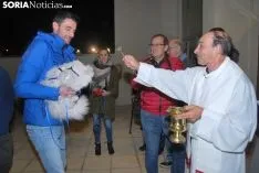 Una imagen de la bendición este miércoles. /SN