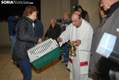 Una imagen de la bendición este miércoles. /SN