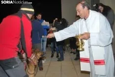 Una imagen de la bendición este miércoles. /SN