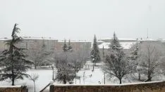 La nieve en la capital. Sergio Garcia