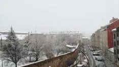 La nieve en la capital. Sergio Garcia