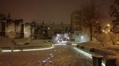 La nieve en la capital. Sergio Garcia