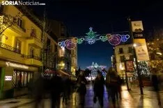 Navidad en la capital soriana. /Sara Roncal