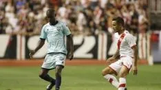 Pape Diamanka, en Vallecas. 