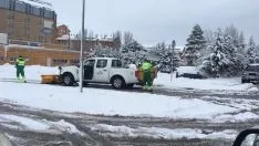 Domingo de nieves en Soria.