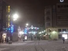 La nieve en la capital. Beatriz Cascante