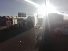 Foto 15 - Desalojados los viajeros de un autob&uacute;s en el Caballo Blanco