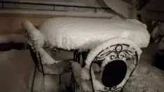 La nieve en la capital. Carlos Aza
