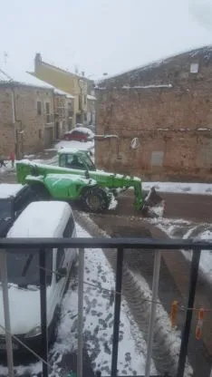 Domingo de nieves en Soria.