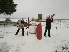 Domingo de nieves en Soria.