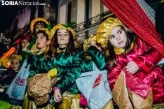 La cabalgata de los Reyes de Soria al detalle. Carmen de Vicente