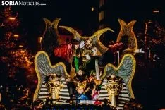 La cabalgata de los Reyes de Soria al detalle. Carmen de Vicente