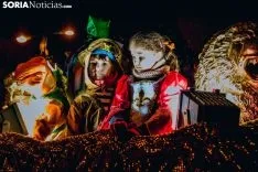 La cabalgata de los Reyes de Soria al detalle. Carmen de Vicente