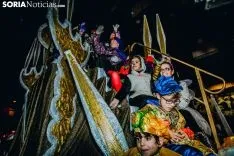 La cabalgata de los Reyes de Soria al detalle. Carmen de Vicente