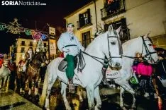 La cabalgata de los Reyes de Soria al detalle. Carmen de Vicente