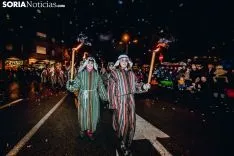 La cabalgata de los Reyes de Soria al detalle. Carmen de Vicente