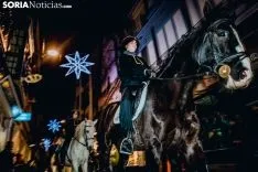 La cabalgata de los Reyes de Soria al detalle. Carmen de Vicente