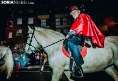 La cabalgata de los Reyes de Soria al detalle. Carmen de Vicente