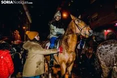 La cabalgata de los Reyes de Soria al detalle. Carmen de Vicente