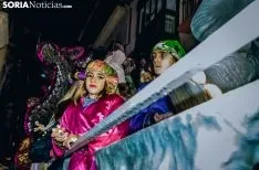 La cabalgata de los Reyes de Soria al detalle. Carmen de Vicente