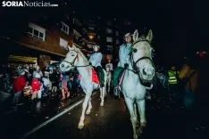 La cabalgata de los Reyes de Soria al detalle. Carmen de Vicente