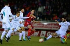 Foto 3 - La victoria del Numancia sobrevol&oacute; el Bernab&eacute;u (2-2)