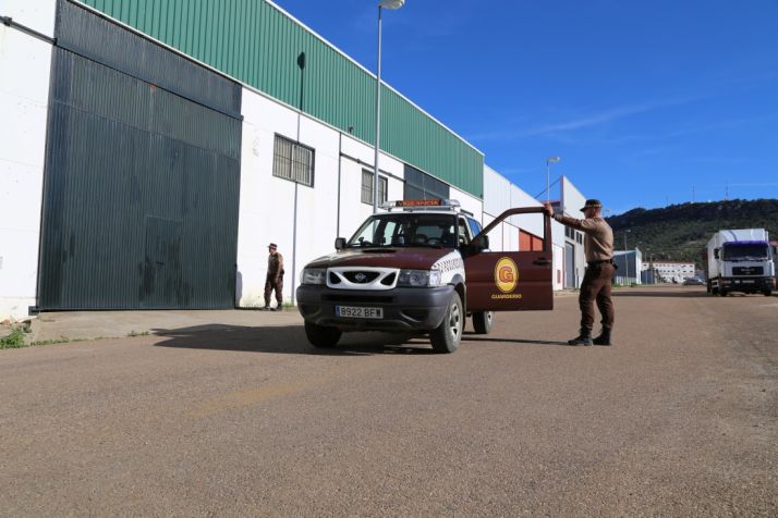 Imagen ofrecida por la empresa de seguridad Guarderío.