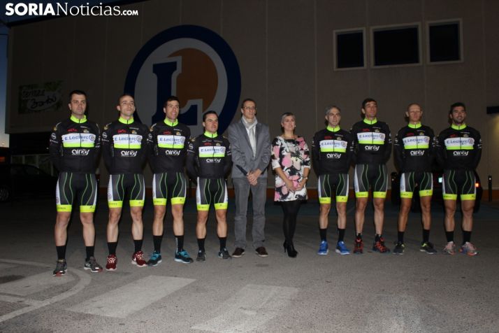 Presentación oficial del E.Leclerc Soria Cycling Team. Bernat Díez. 