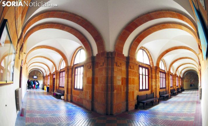 Patio interior del instituto. /SN