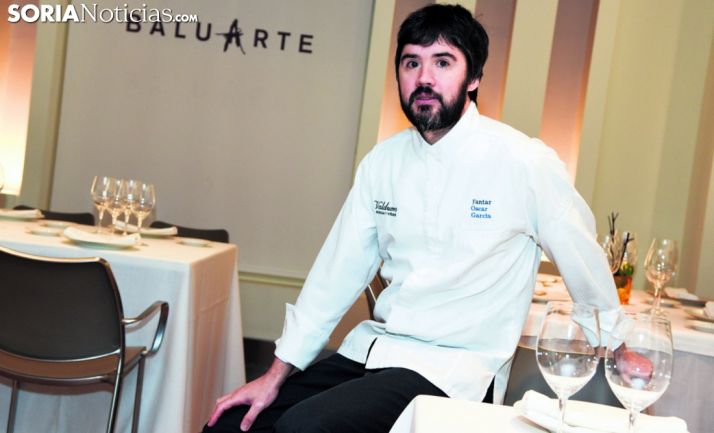 Óscar García en su restaurante. /SN