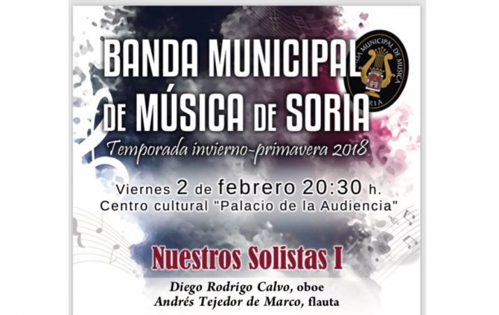 Diego Rodrigo y Andrés Tejedor protagonizan el concierto de la Banda 