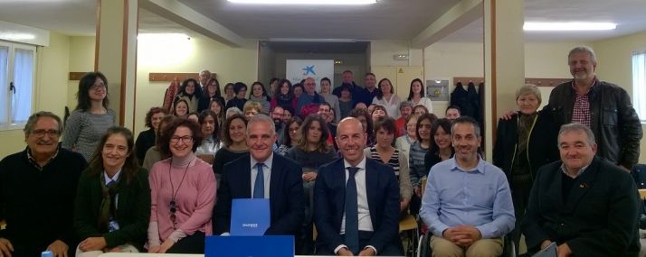Foto de familia de la renovación Incorpora Castilla y León.