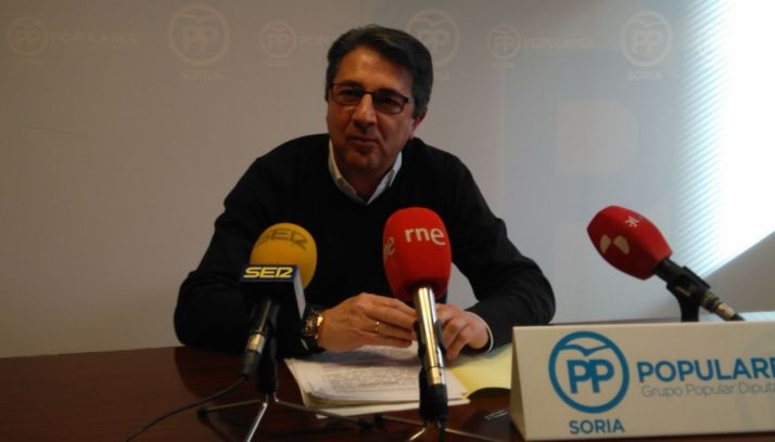 Jesús Ángel Peregrina, portavoz grupo popular en Diputación.