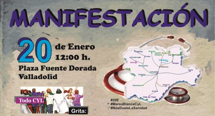 UPA Soria apoya la manifestación contra los recortes en Sanidad