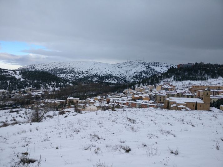Domingo de nieves en Soria.