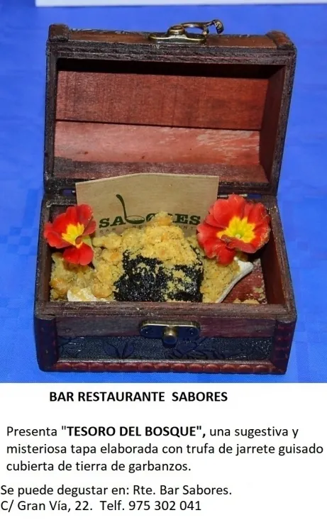Una de las tapas que se sirven estos días. 