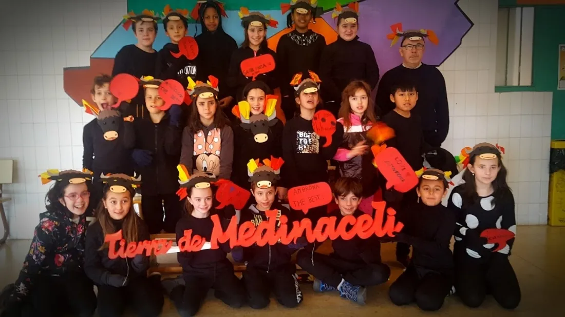 Una imagen del carnaval en el colegio. /FdR