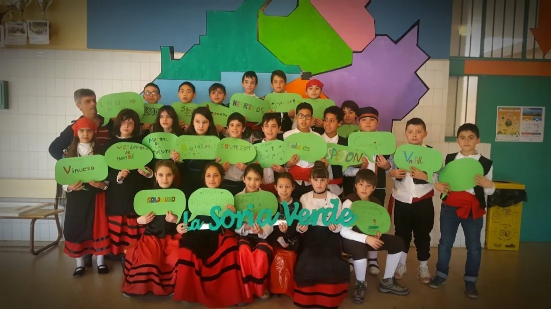 Una imagen del carnaval en el colegio. /FdR