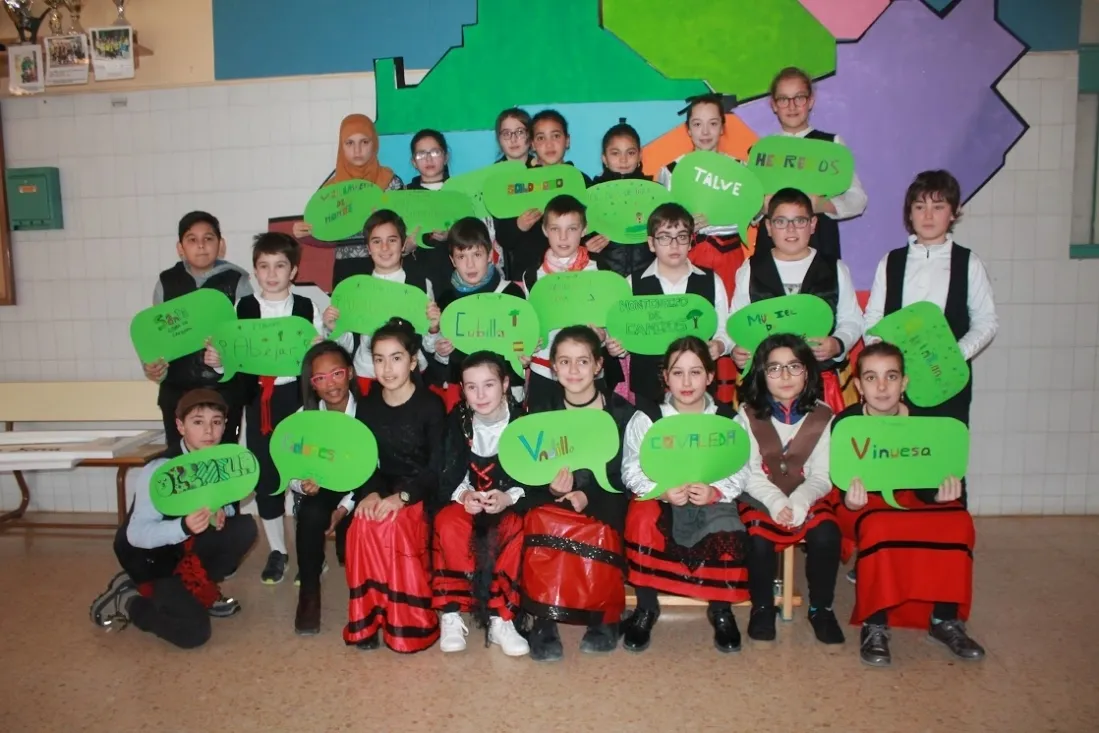 Una imagen del carnaval en el colegio. /FdR