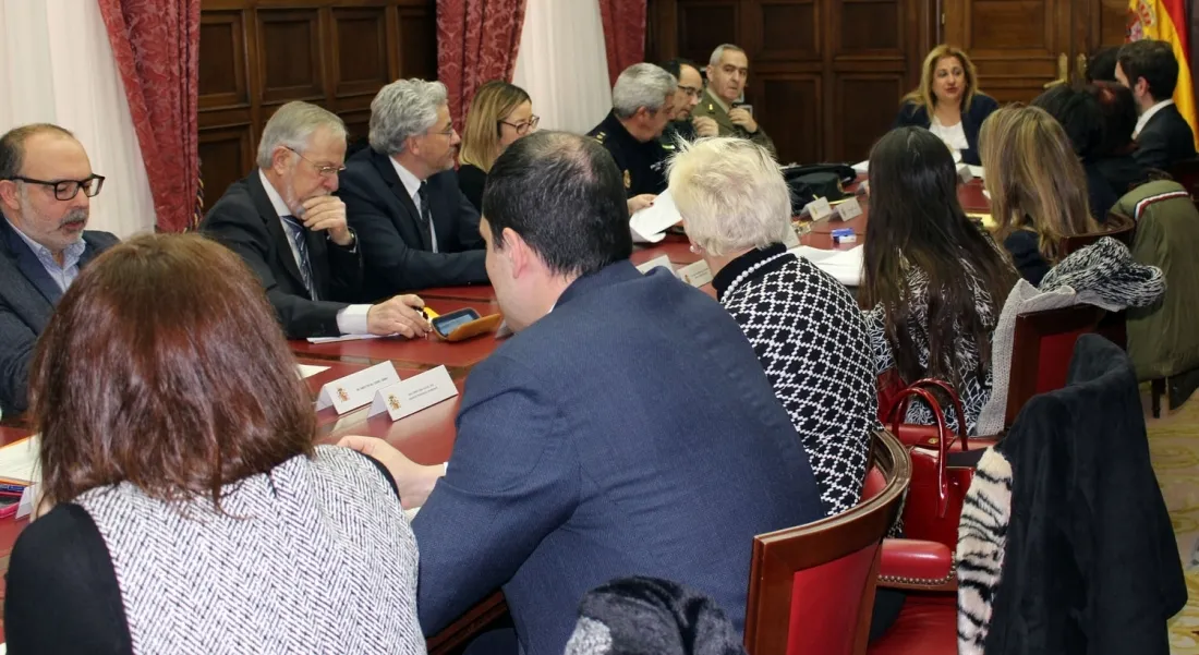 Una imagen de la reunión.