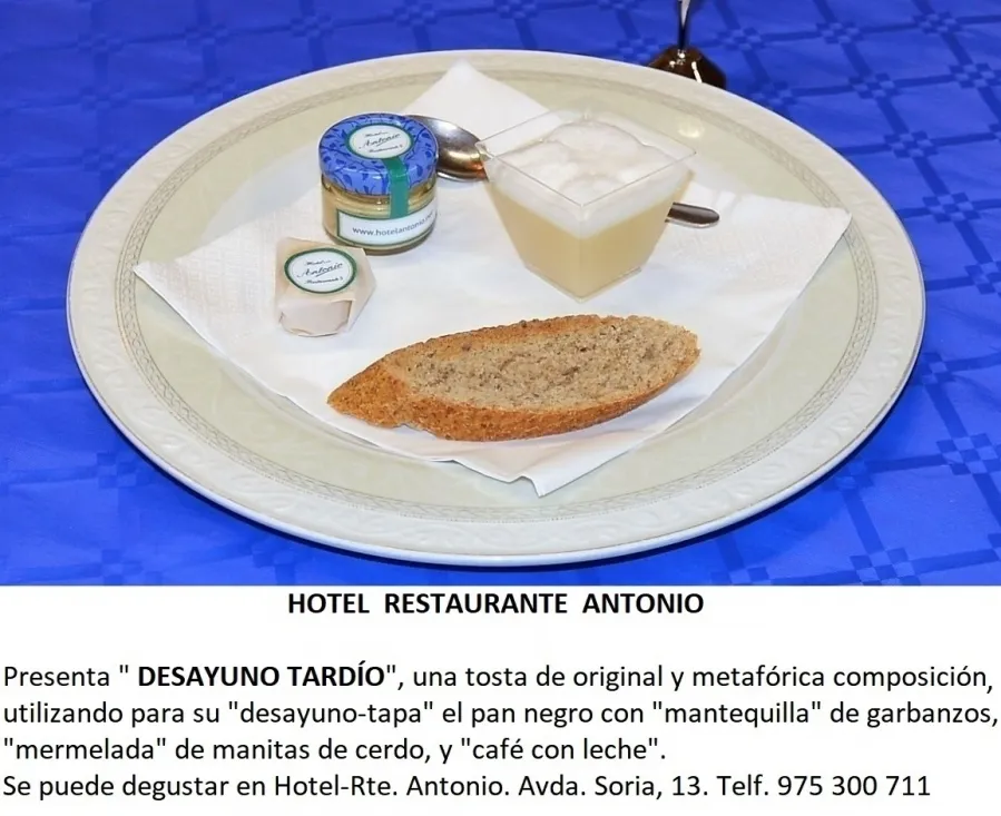 Una de las tapas que se sirven estos días. 