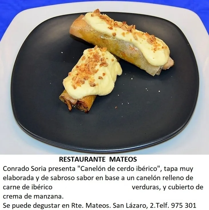 Una de las tapas que se sirven estos días. 