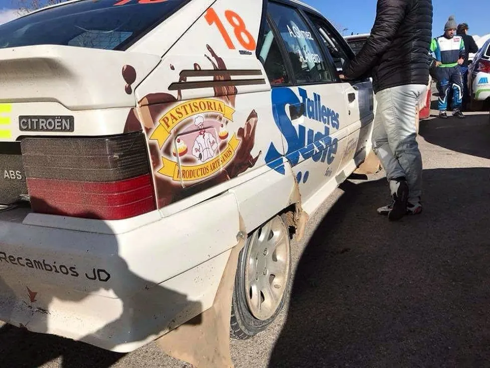 Foto 2 - El piloto soriano Agust&iacute;n &Aacute;lvaro, segundo en Paracuellos
