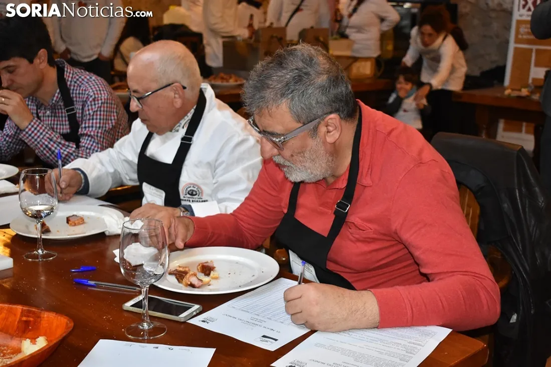 Final del concurso 'El Mejor Torrezno del Mundo'.