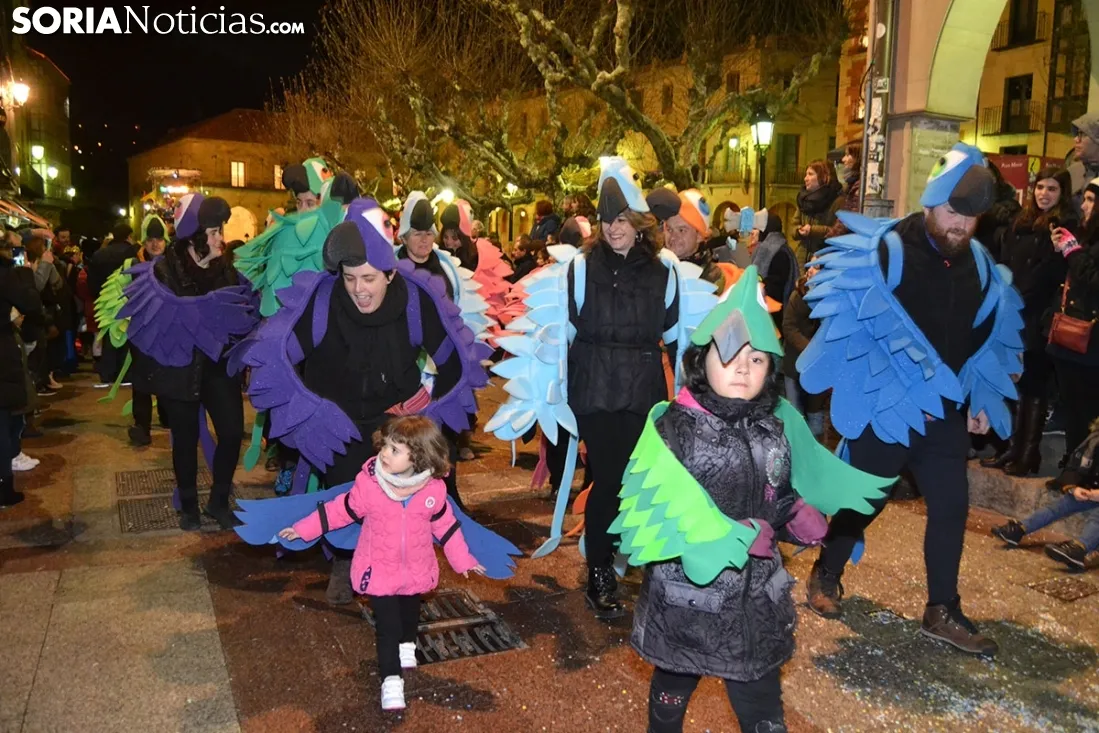 Los sorianos se lo pasan en grande el sábado de Carnaval.